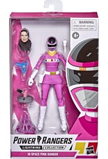 HASBRO HAS F3157/E5906 POWER RANGERS LIGHTNING IN SPACE PINK RANGER 6” FIGURE TOY WITH ACCESSORIES