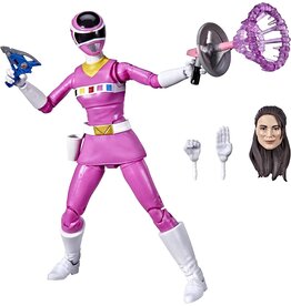 HASBRO HAS F3157/E5906 POWER RANGERS LIGHTNING IN SPACE PINK RANGER 6” FIGURE TOY WITH ACCESSORIES