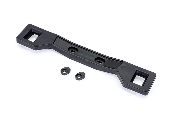 TRA10125 BODY MOUNT, REAR/ INSERTS (2) (FOR CLIPLESS BODY MOUNTING)