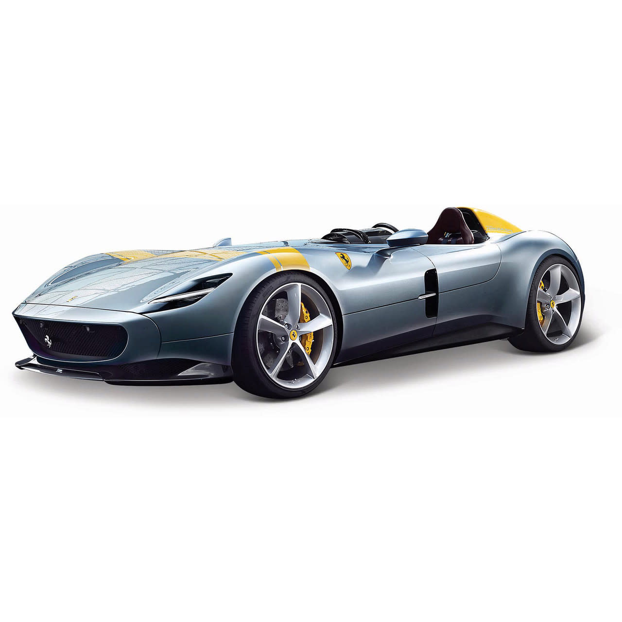 MAISTO 31451 S.E. 1/18 SCALE DIECAST FERRARI MONZA SP1: SILVER