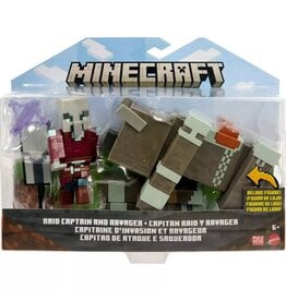 MINECRAFT MTL GTT53/HFC36 MINECRAFT RAID CAPTAIN AND RAVAGER