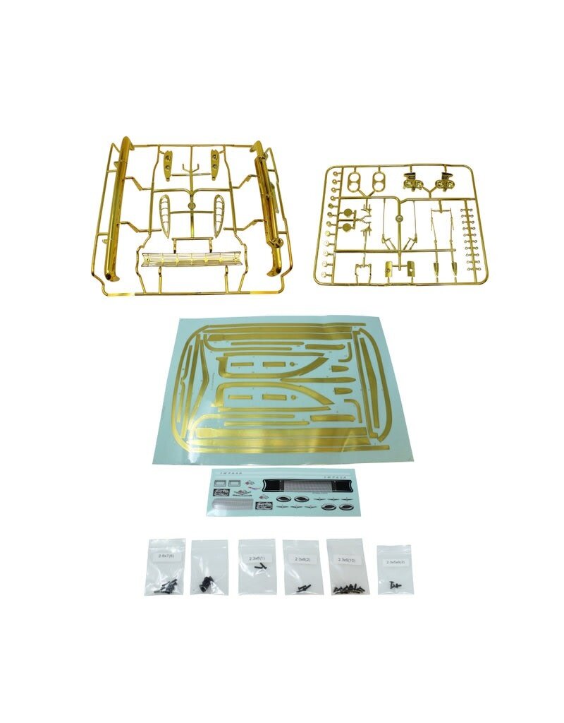 REDCAT RACING RER15536 1959 BODY PARTS GOLD