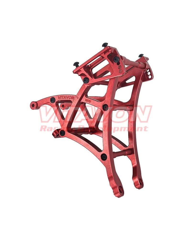 VITAVON DBXL153 WING MOUNT AND SUPPORT FOR DBXL-E 2.0 (GAS & ELE.) RED