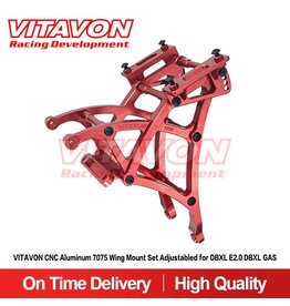 VITAVON DBXL153 WING MOUNT AND SUPPORT FOR DBXL-E 2.0 (GAS & ELE.) RED