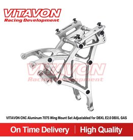 VITAVON DBXL152 WING MOUNT AND SUPPORT FOR DBXL-E 2.0 (GAS & ELE.) SILVER