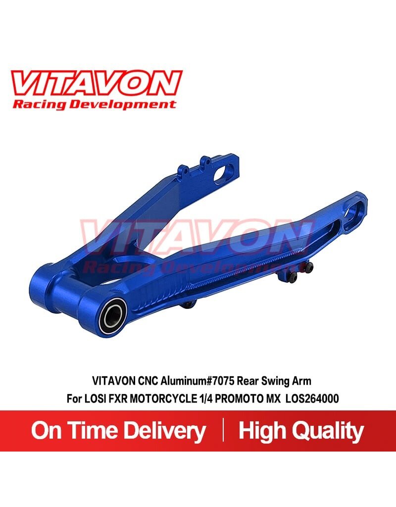 VITAVON VTNPROM005 REAR SWING ARM FOR PROMOTO MX BLUE