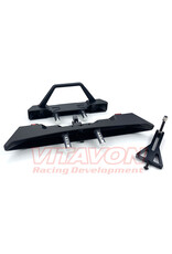 VITAVON VTNSCX6020 FRONT AND REAR BUMPERS FOR SCX6 BLACK : WRANGLER