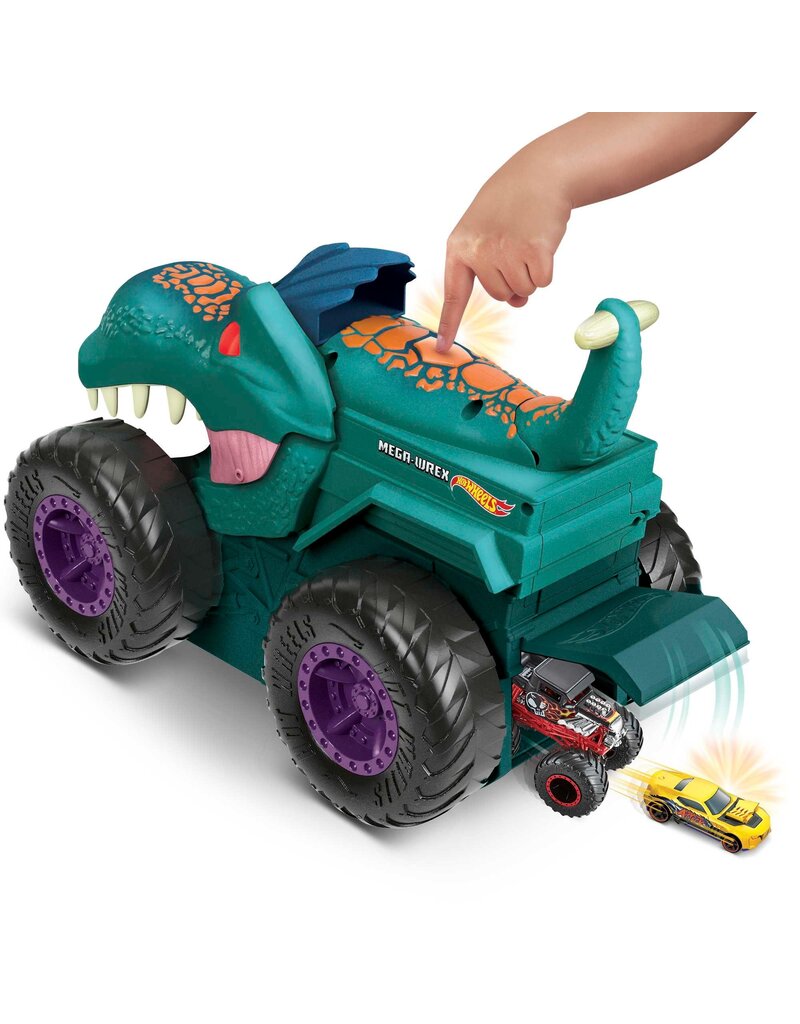 HOT WHEELS MTL GYL13 HOTWHEELS MONSTER TRUCKS: CAR CHOMPIN' MEGA WREX