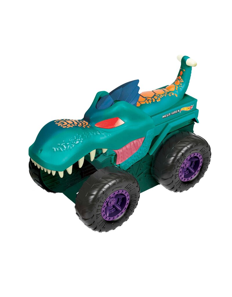 Hot Wheels Monster Trucks Car Chompin' Mega Wrex Vehicle, for Ages 3 Years  & Up 