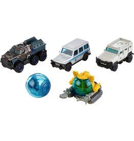 MATCHBOX MTL FMX40 MATCHBOX JURASSIC WORLD 5-PACK CARS