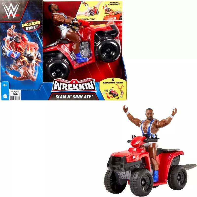 MTL HDM06 WWE WREKKIN' SLAM N SPIN ATV - My Tobbies - Toys