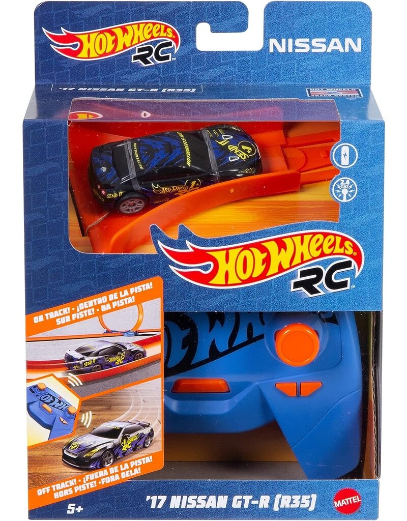 HOT WHEELS MTL GWB72 HOTWHEELS 1:64 RC MINI NISSAN GTR