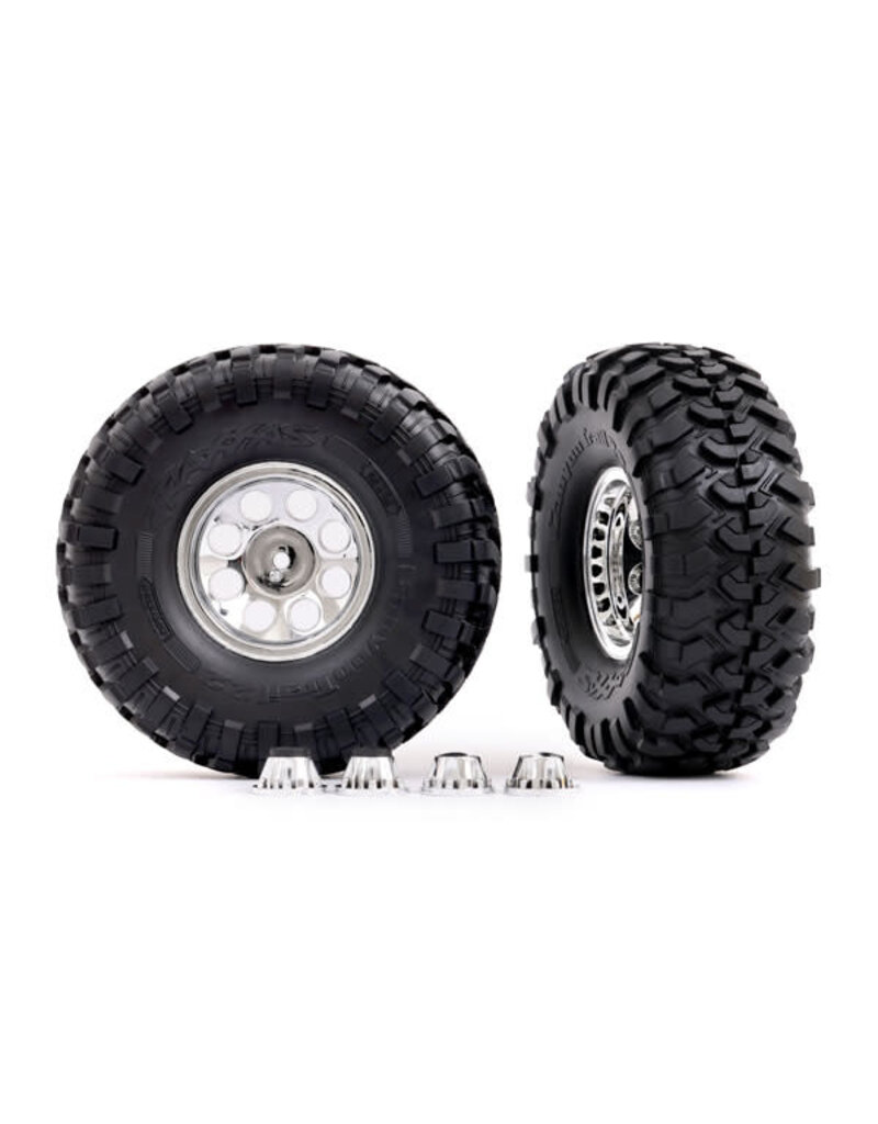 TRAXXAS TRA8184 T&W 2.2" CLASSIC CHROME (2)