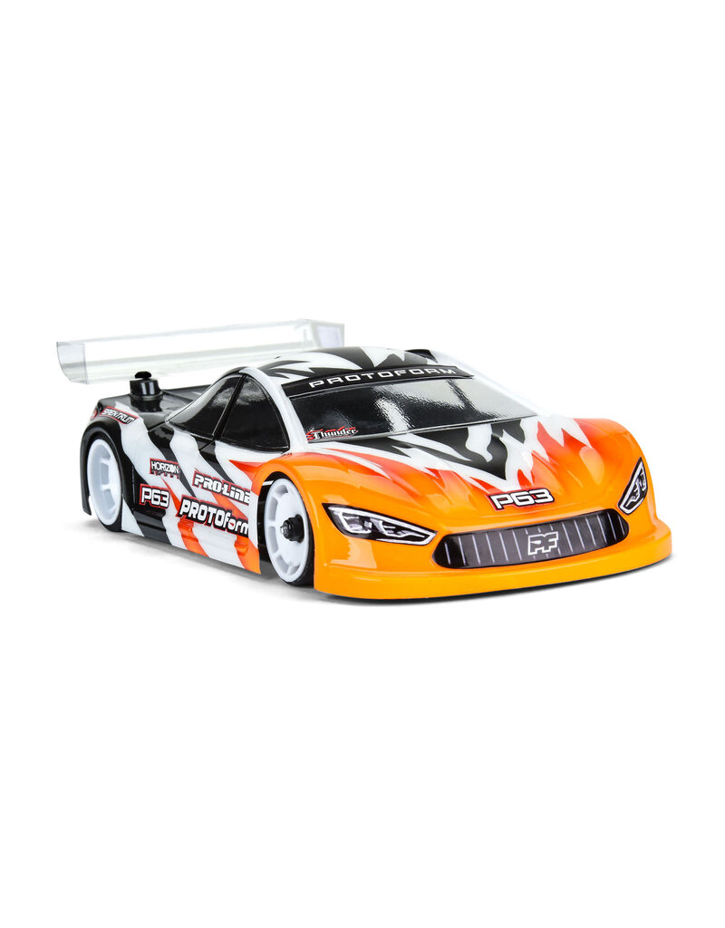 PROTOFORM PRM159015 LIGHT WEIGHT BODY FOR MINI-Z AND OTHER 1/28 CHASSIS 98MM WB: CLEAR