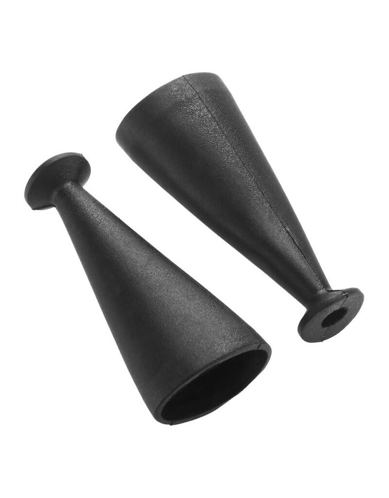 ARRMA AR330342 RUBBER SHOCK BOOT 40MM (2): NERO
