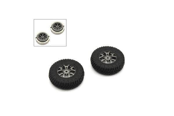 KYOMXTH002HW PREMOUNTED TIRE/WHEEL W/WEIGHT 2PC SUZUKI JIMMY SIERRA