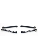 TREAL TRLX003CL9T89 UPPER LINK SET FOR FMS FCX24 BLACK