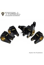 TREAL TRLX003WOOALH BRASS AXLE TUBE LINK MOUNT SET SHOCK MOUNTS HEAVY WEIGHT FOR SCX10 PRO