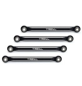 TREAL TRLX003CL1A31 LOWER LINK SET FOR FMS FCX24 BLACK