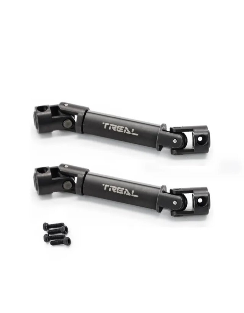TREAL TRLX003CL9WN1 HARDENED STEEL CENTER DRIVSHAFTS FOR FMS FCX24