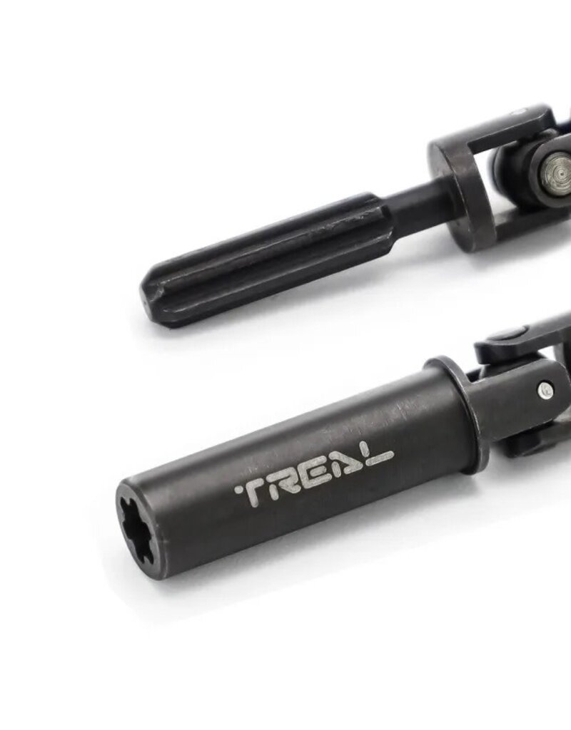 TREAL TRLX003CL9WN1 HARDENED STEEL CENTER DRIVSHAFTS FOR FMS FCX24