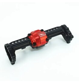 TREAL TRLX003D0WRSD REAR PORTAL AXLE HOUSING FOR FMS FCX24 BLACK