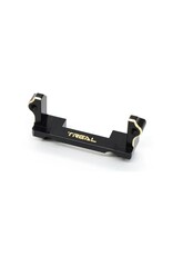 TREAL TRLX003FCKV2X BRASS STEERING SERVO MOUNT FOR FMS FCX24 POWER WAGON MUD RACER