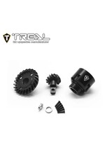 TREAL TRLX003KO4KP5 HARDENED STEEL DIFFERENTIAL GEAR SET 12/24T FMS FCX24 POWERWAGON SMASHER