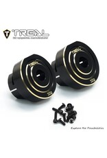 TREAL TRLX003TQ6F7F BRASS REAR AXLE COUNTER WEIGHT FOR SCX10 PRO