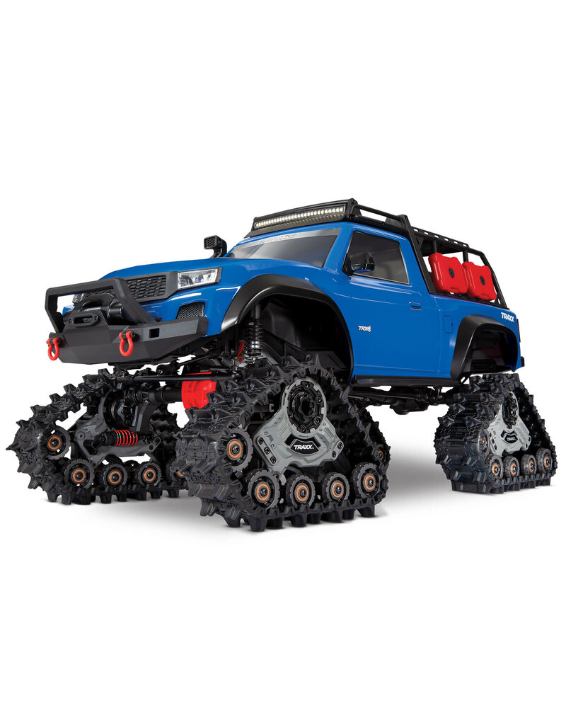TRAXXAS TRA82034-4-BLUE TRX-4 1/10 SCALE 4WD TRAIL ROCK CRAWLER W/ALL-TERRAIN TRAXX