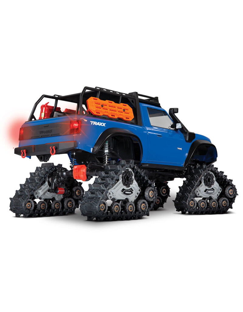TRAXXAS TRA82034-4-BLUE TRX-4 1/10 SCALE 4WD TRAIL ROCK CRAWLER W/ALL-TERRAIN TRAXX