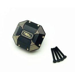 TREAL TRLX002C9GUYN BRASS DIFF COVER 84G HEAVY WEIGHT FOR ELEMENT ENDURO BLACK