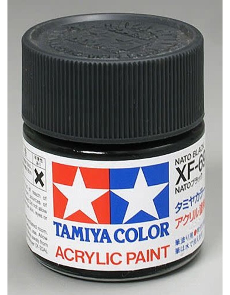 TAMIYA TAM81369 ACRYLIC XF69 NATO BLACK (23ML)