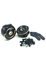 TREAL TRLX002C9GZUH BRASS FRONT STEERING KNUCKLES FOR ELEMENT ENDURO 80G: BLACK (2)