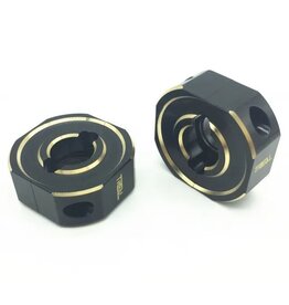 TREAL TRLX002C9GZUR BRASS COUNTERWEIGHT REAR AXLE FOR ELEMENET ENDURO 102G: BLACK (2)