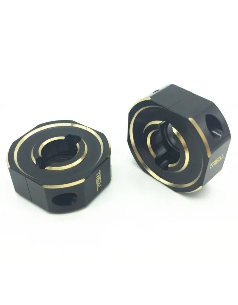 TREAL TRLX002C9GZUR BRASS COUNTERWEIGHT REAR AXLE FOR ELEMENET ENDURO 102G: BLACK (2)