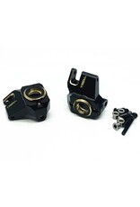 TREAL TRLX00301A8SL BRASS FRONT STEERING KNUCKLES FOR SCX10III STRAIGHT AXLE
