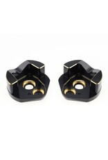 TREAL TRLX00324FZE3 BRASS OUTER PORTAL COVER HEAVY WEIGHT 93G FOR SCX10III CAPRA TYPE B