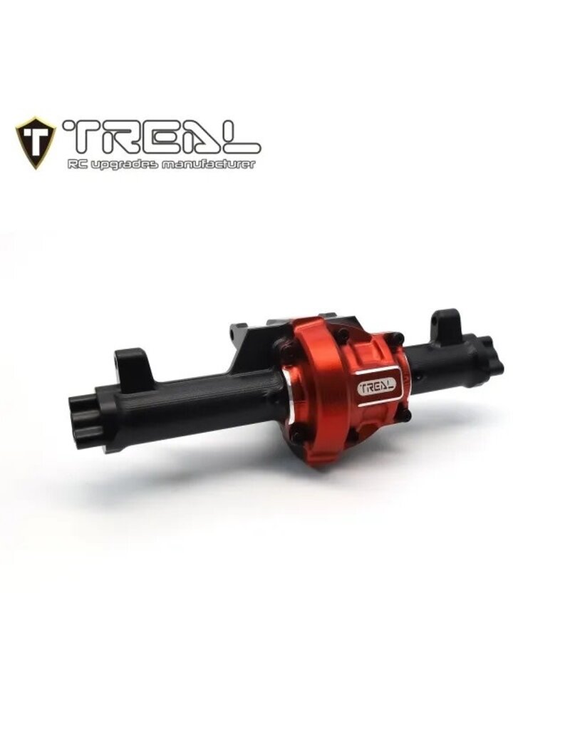 TREAL TRLX003KQO30P ALUMINUM REAR AXLE HOUSING FOR GEN9 BLACK