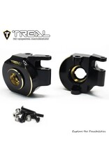 TREAL TRLX003TMTHCT SCX10 PRO BRASS STEERING KNUCKLE HEAVY WEIGHT 96.8G/PC