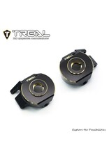 TREAL TRLX003TMTHCT SCX10 PRO BRASS STEERING KNUCKLE HEAVY WEIGHT 96.8G/PC