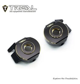 TREAL TRLX003TMTHCT SCX10 PRO BRASS STEERING KNUCKLE HEAVY WEIGHT 96.8G/PC