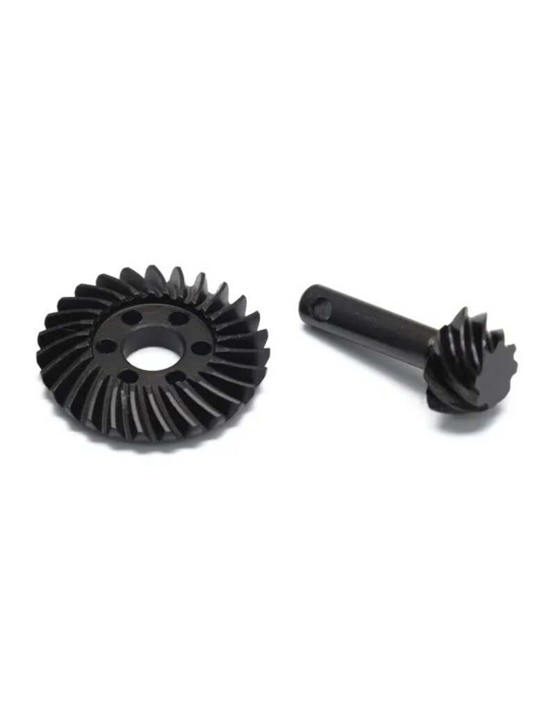TREAL TRLX002I3CQG9 HD STEEL OVERDRIVE GEAR SET 8/27T FOR SCX10III CAPRA