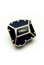 TREAL TRLX002IAZ3FD SCX10III BRASS AXLE DIFF COVER 51G: BLACK