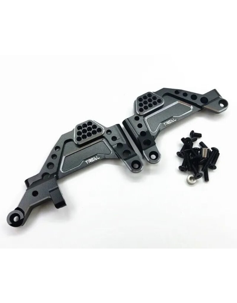TREAL TRLX002JCLENP SCX10III FRONT SHOCK TOWER: BLACK