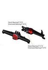 TREAL TRLX002ZLDXV1 SCX10III FRONT AXLE STRAIGHT AXLE FOR EARLY BRONCO BLACK