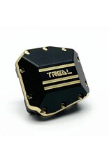 TREAL TRLX00301AAR5 BRASS AXLE DIFF COVER HEAVY WEIGHT 55G FITS SCX10III FORD BRONCO STRAIGHT AXLE
