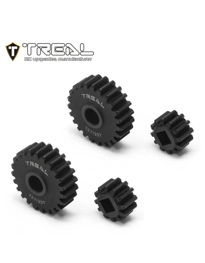 TREAL TRLX0034LUD8R SCX10III CAPRA OVERDRIVE PORTAL GEAR SET 12/23T