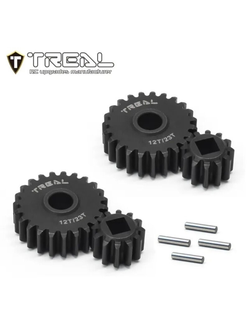 TREAL TRLX0034LUD8R SCX10III CAPRA OVERDRIVE PORTAL GEAR SET 12/23T