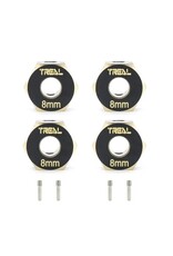 TREAL TRLX00391TTX7 BRASS HEX EXTENDED WHEEL HUB ADAPTER 8MM FOR AXIAL CAPRA